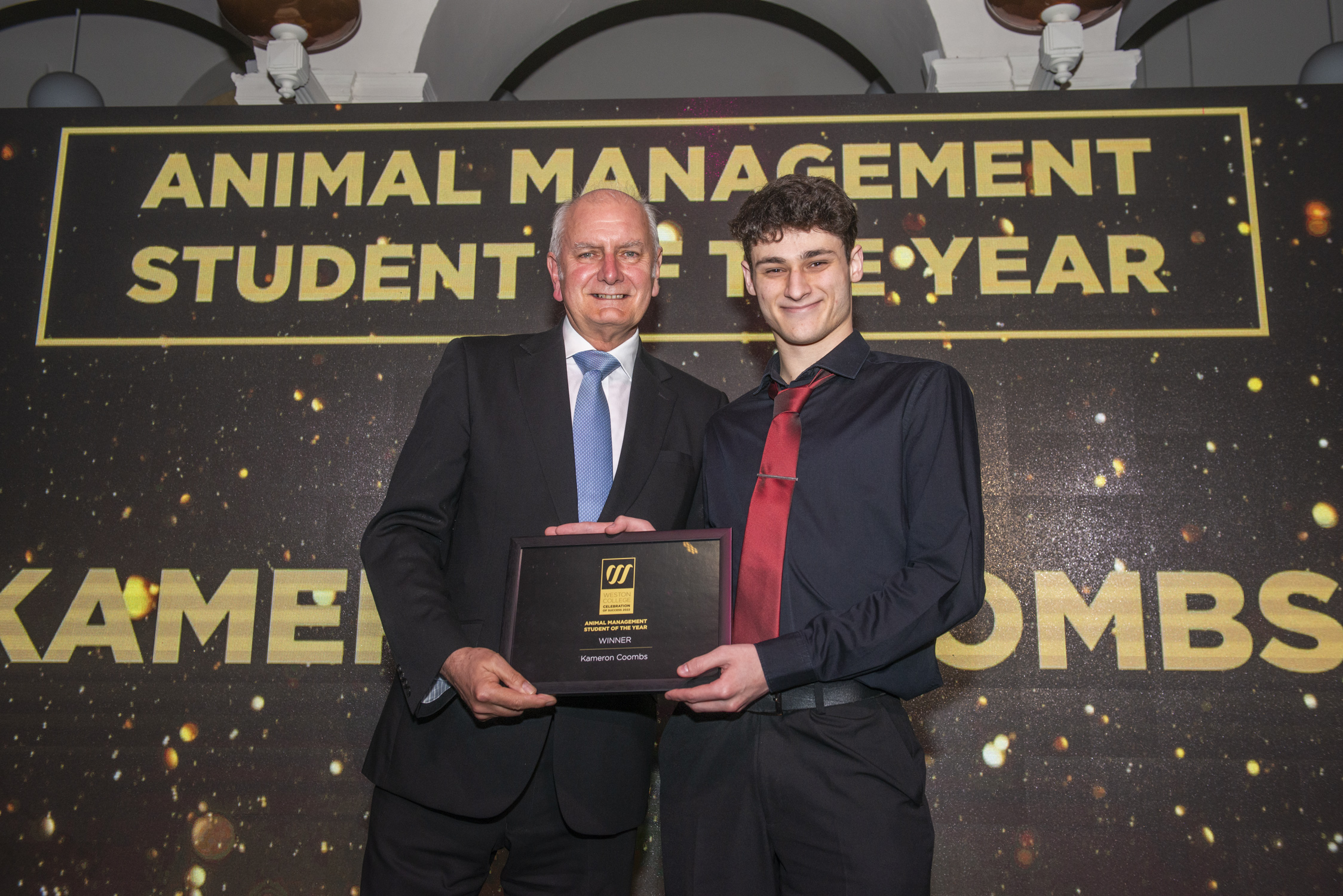 Animal Management Student of the Year – Kameron Coombs