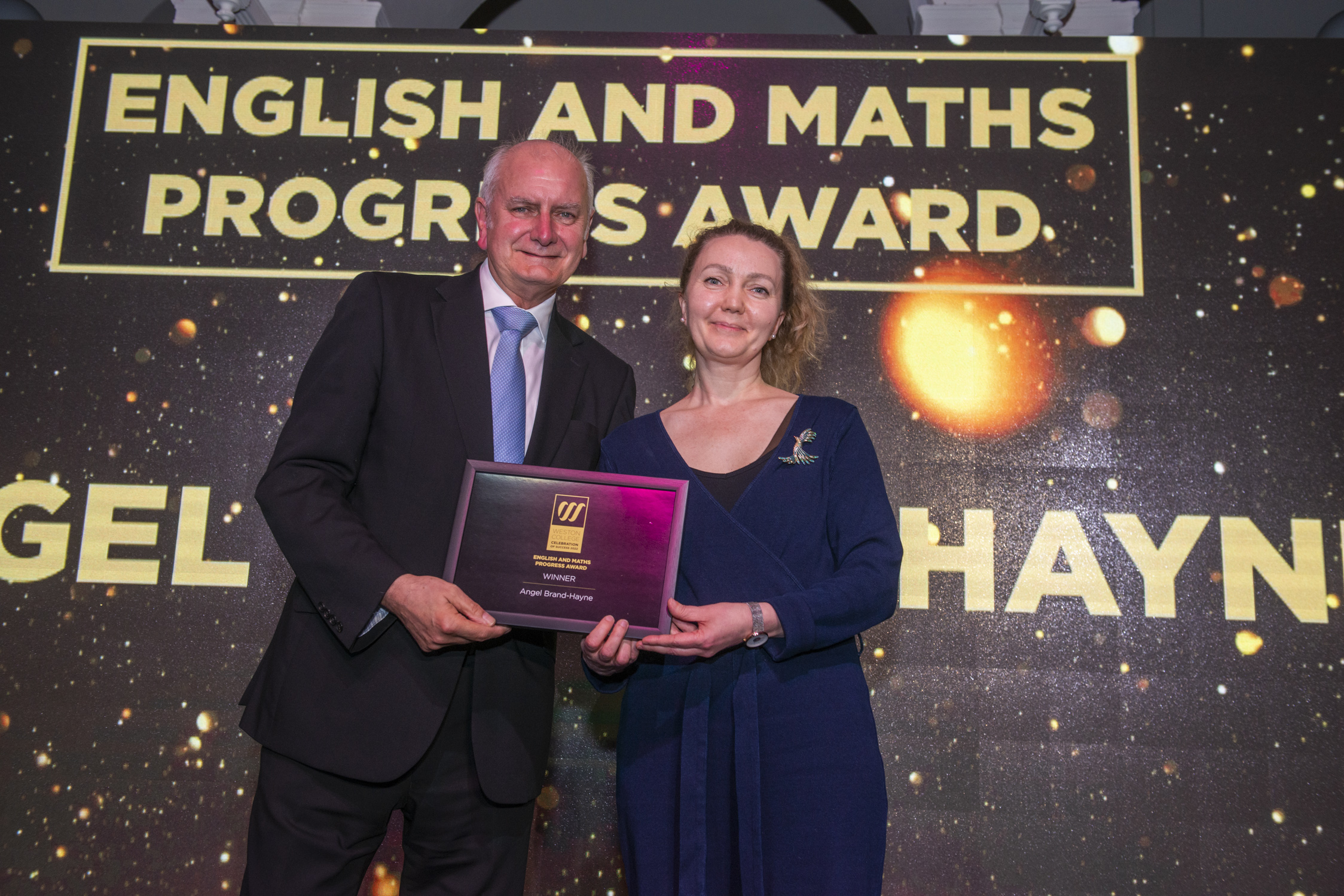 English and Maths Progress Student of the Year – Angel Brand-Hayne (Collected by Olena Vasyutina)