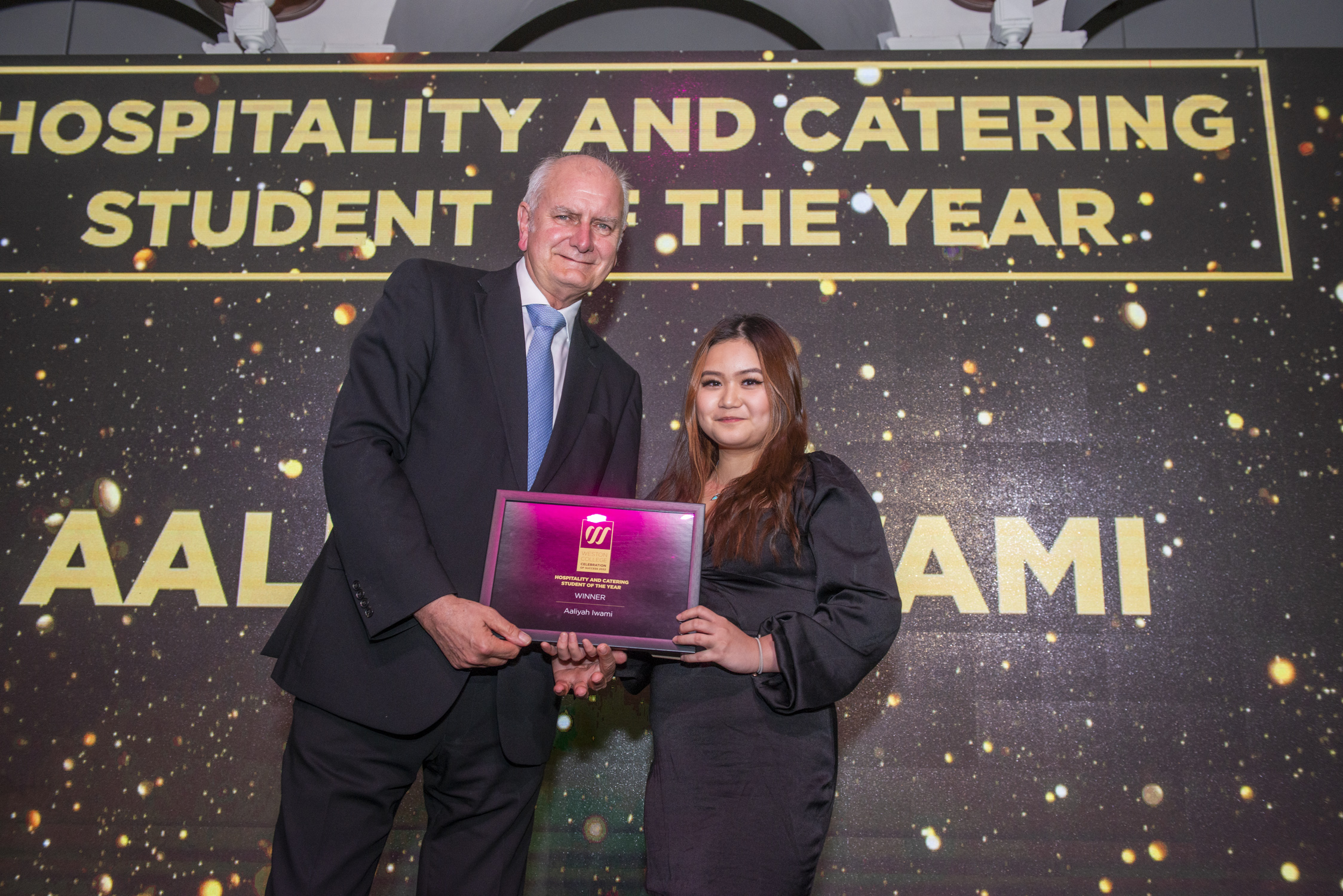 Hospitality and Catering Student of the Year – Aaliyah Iwami