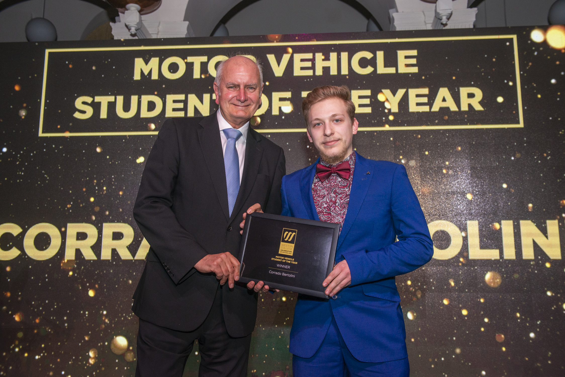 Motor Vehicle Student of the Year – Corrado Bertolini