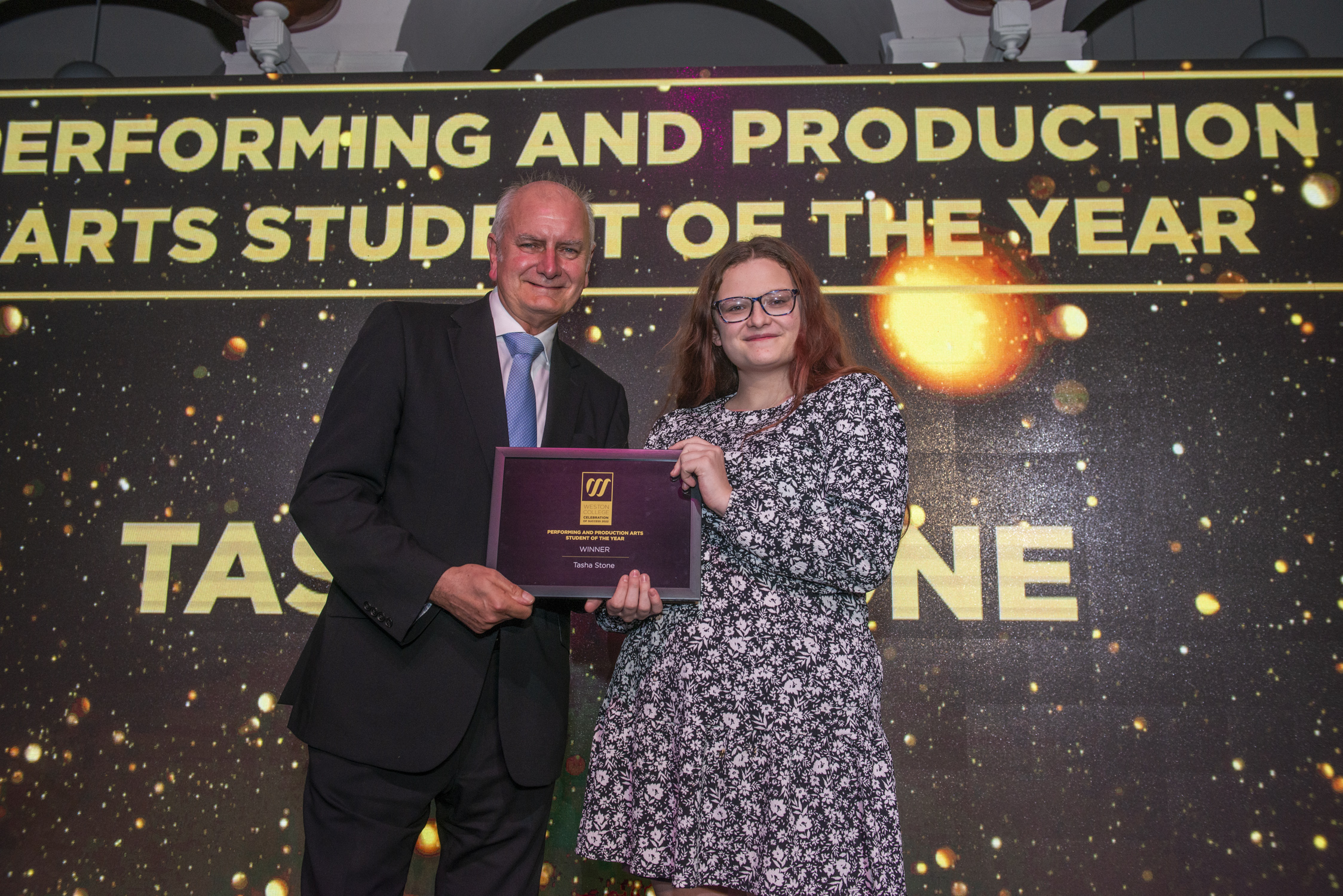 Performing and Production Arts Student of the Year – Tasha Stone