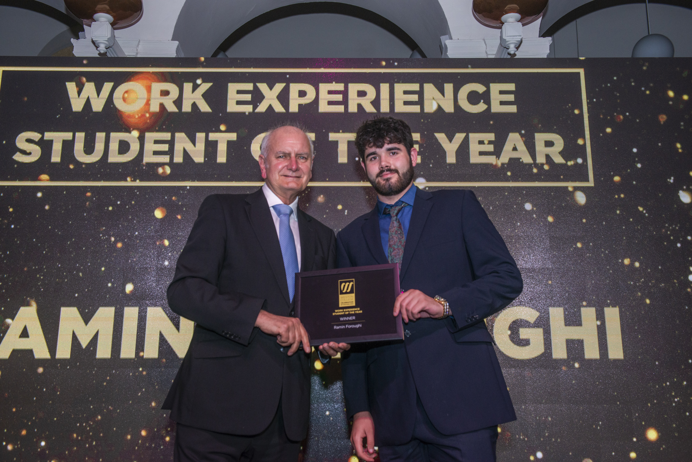 Work Experience Student of the Year – Ramin Foroughi