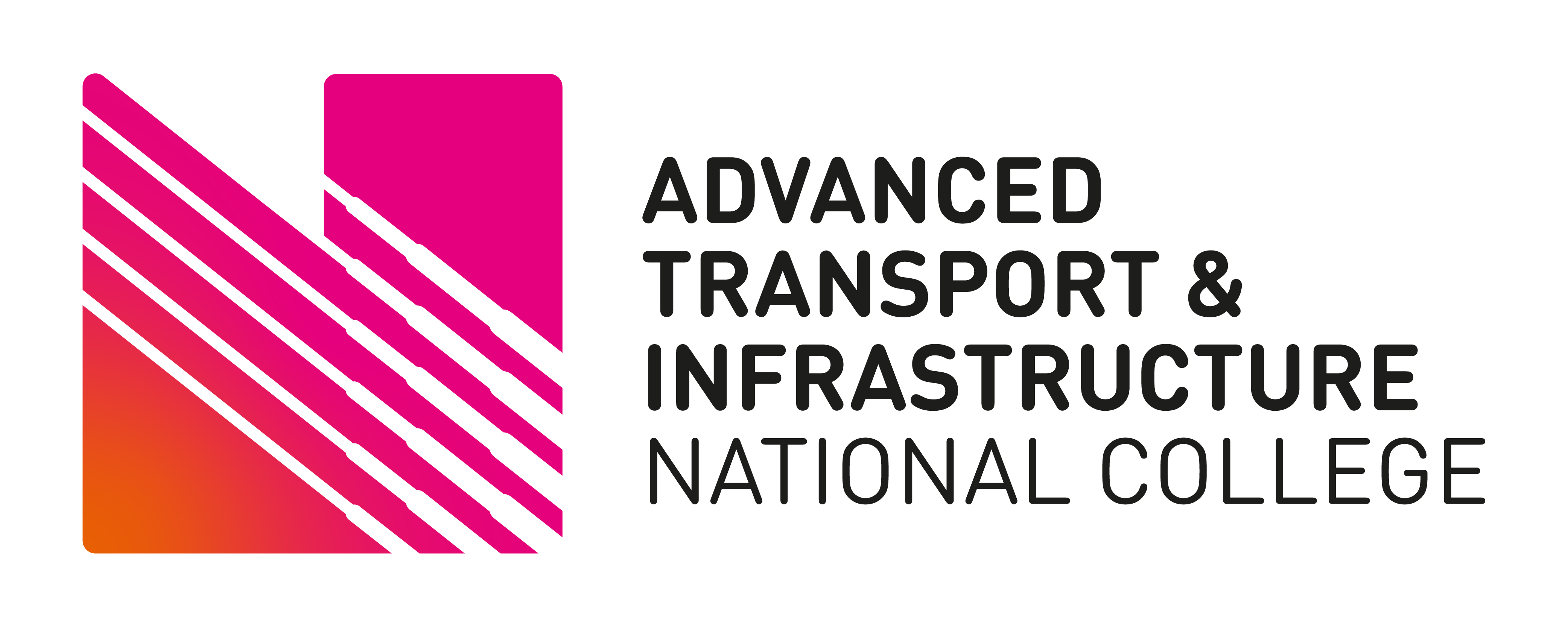 Advanced transport and infrastructure national college logo