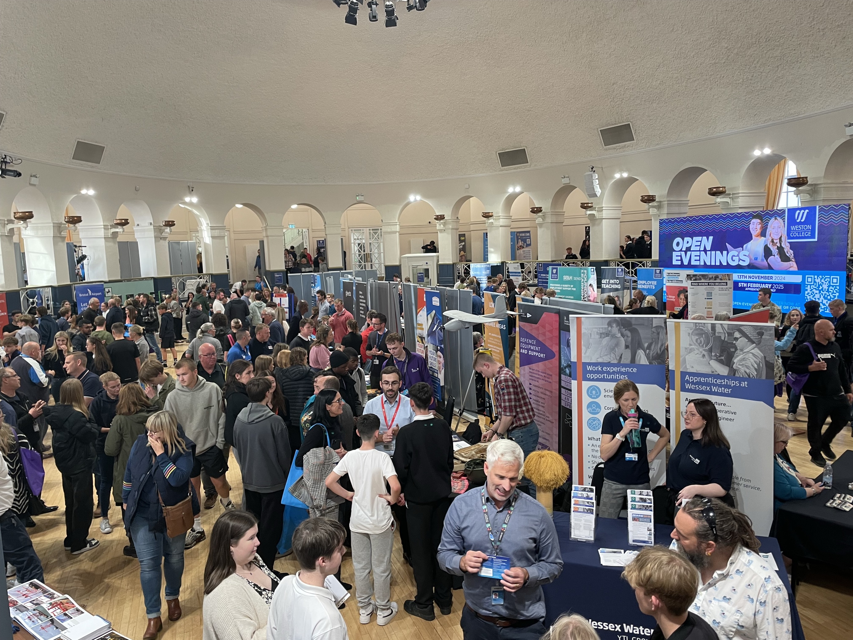 Hundreds of Attendees for Weston College's Careers Event 'What Next?'