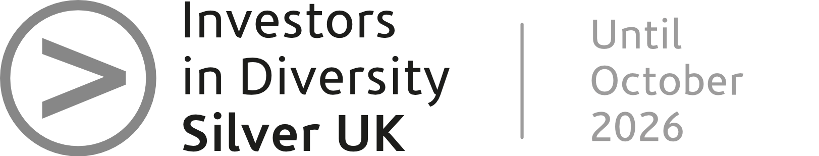 Investors in Diversity Silver Uk until 2026 Logo