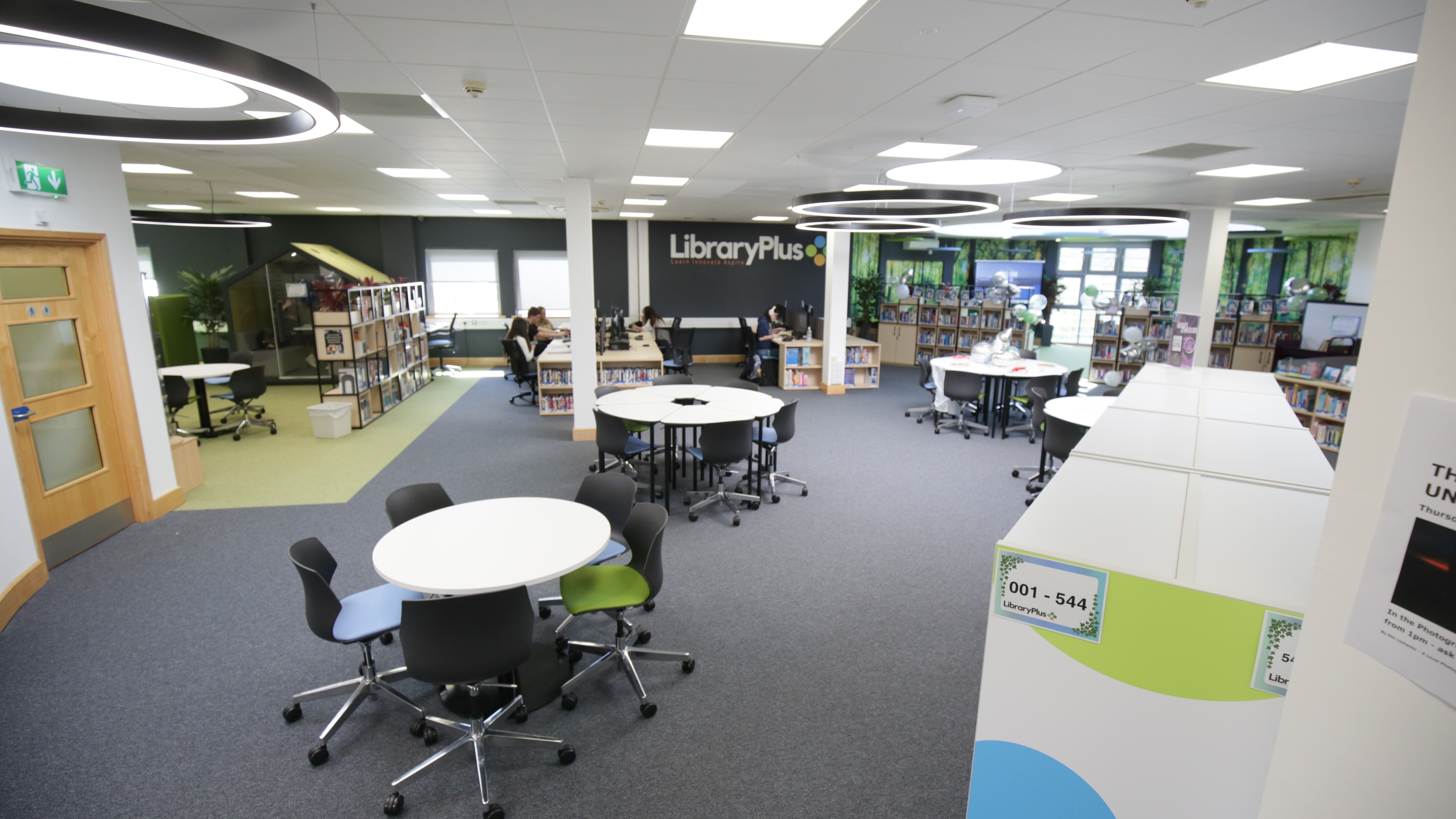 Overview shot of Loxton Library refurbishment