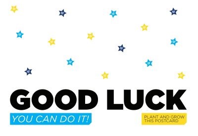 Good Luck Postcard