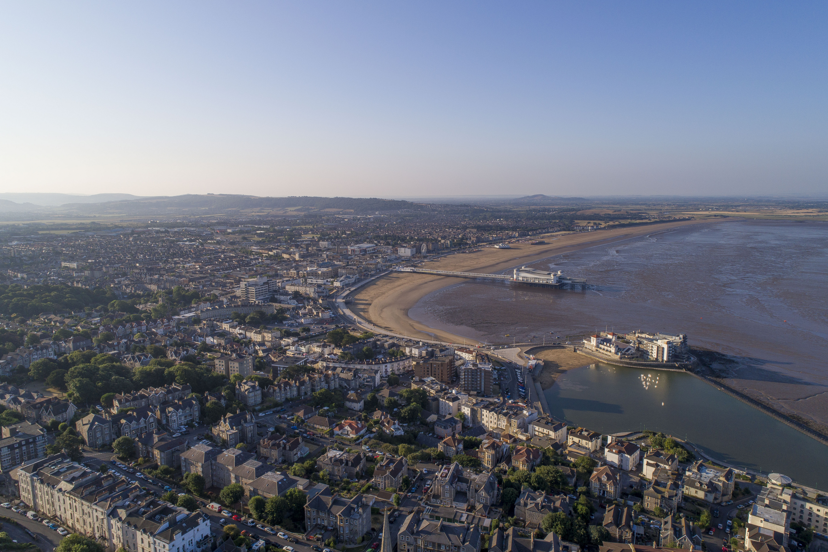 Aerial Shot of Weston