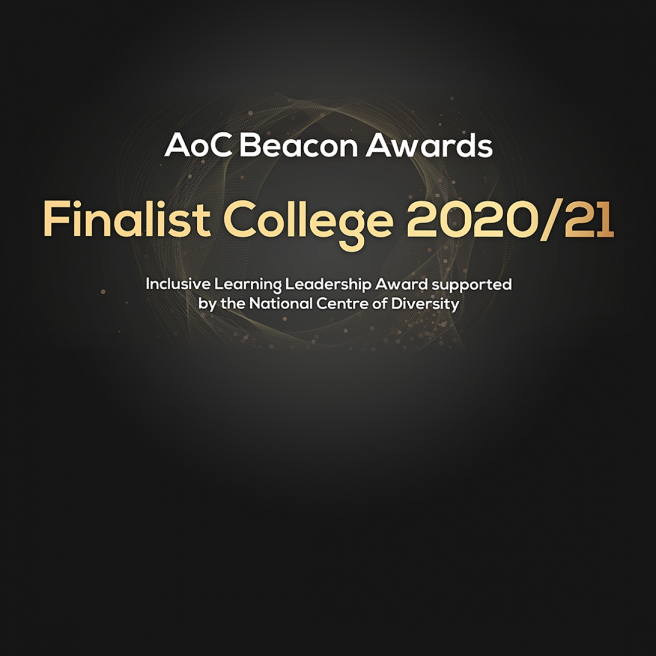 AoC Beacon award college beacon award