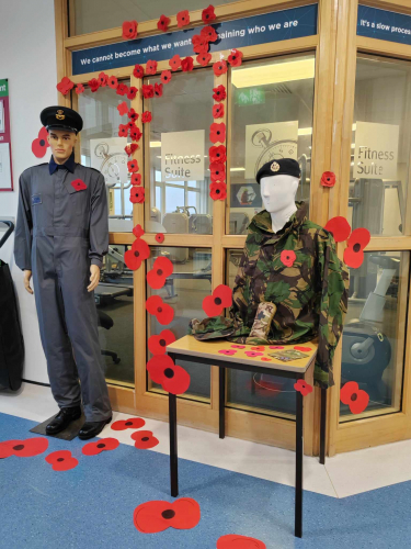 Protective Services Poppy Display