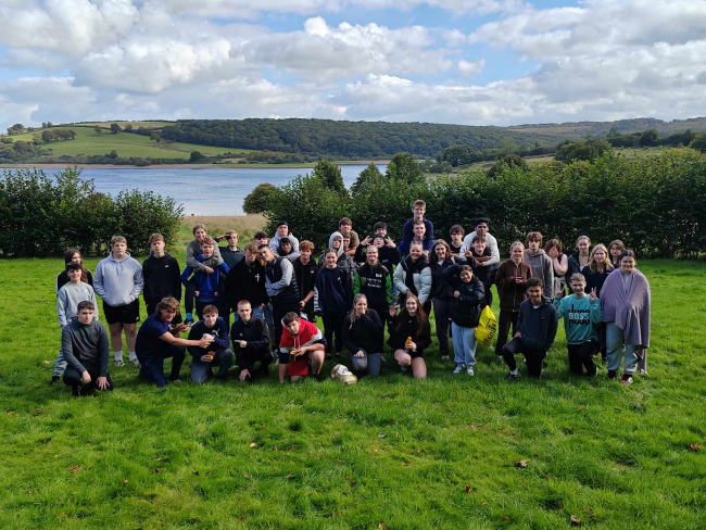 Protective services learners at wimbleball lake