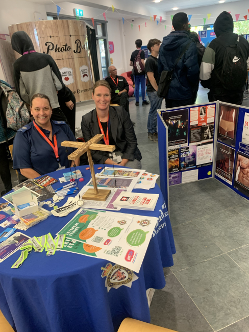 Avon and Somerset Police Stall at Freshers' Fair