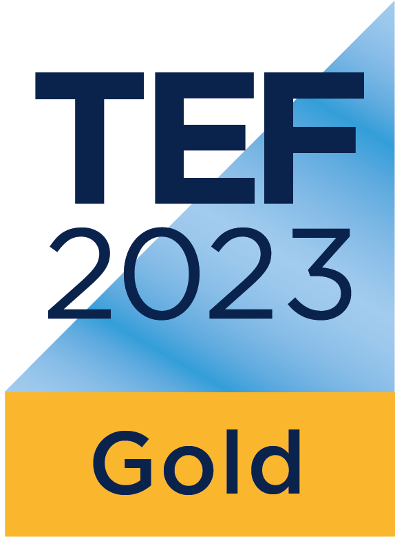 TEF gold logo